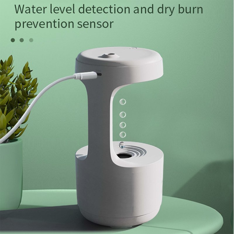 Anti - Gravity Water Drop Humidifier - Dehradun Deals HubHumidifiers